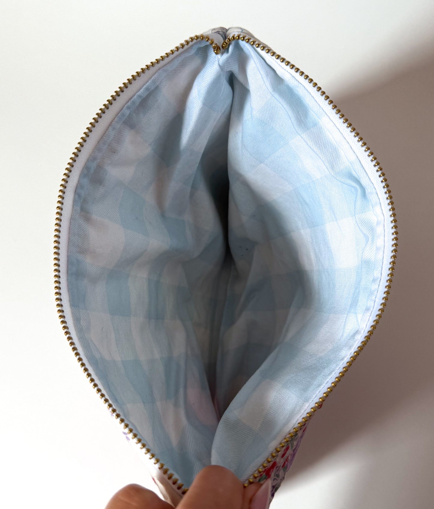 Quilt Zipper Pouch | Large
