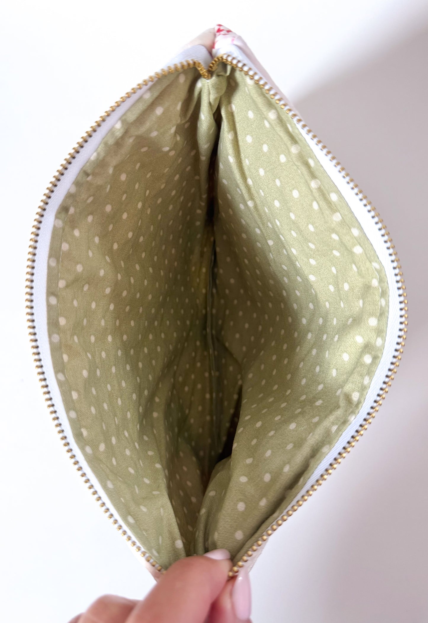 Quilt Zipper Pouch | Large