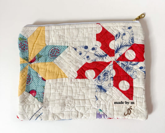 Quilt Zipper Pouch