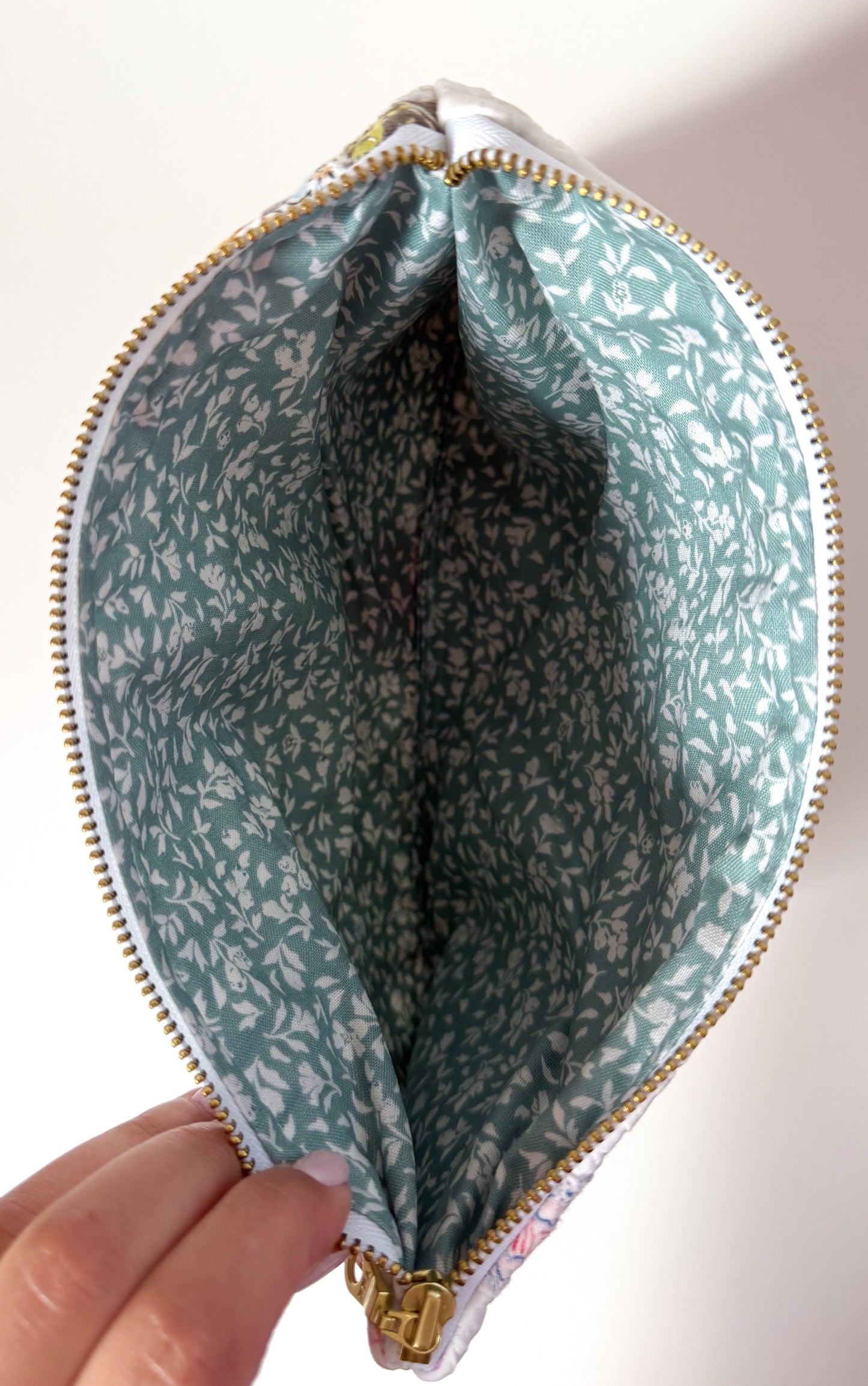 Quilt Zipper Pouch | Large