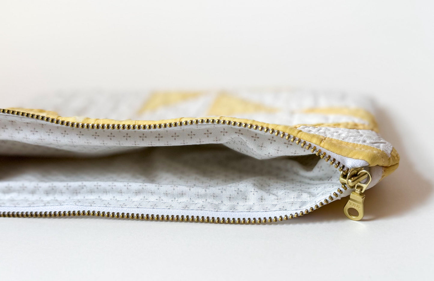 Quilt Zipper Pouch | Large