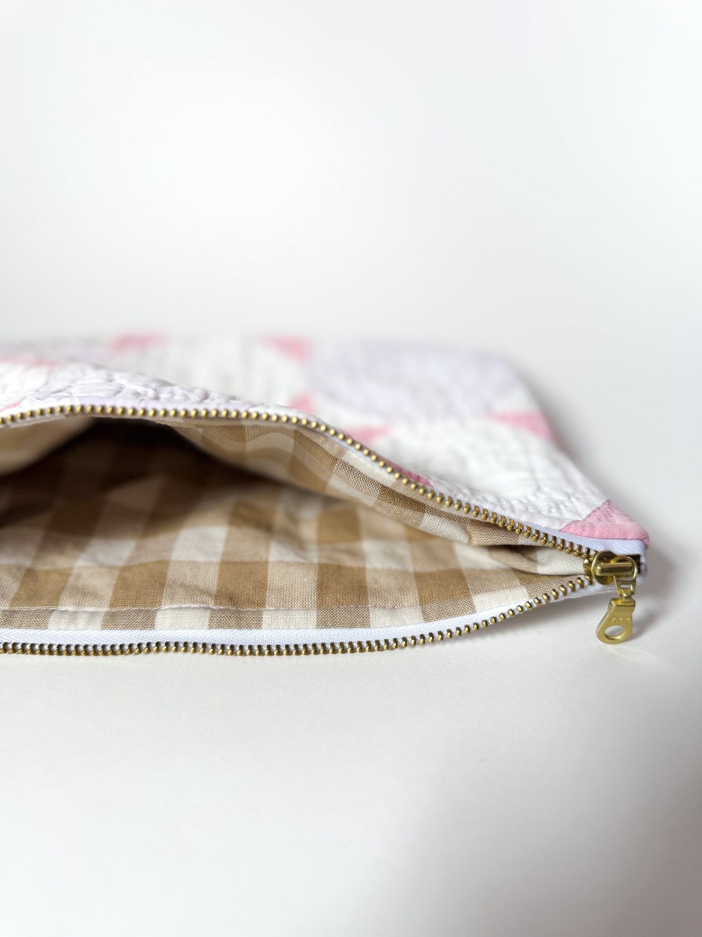 Quilt Zipper Pouch | Large