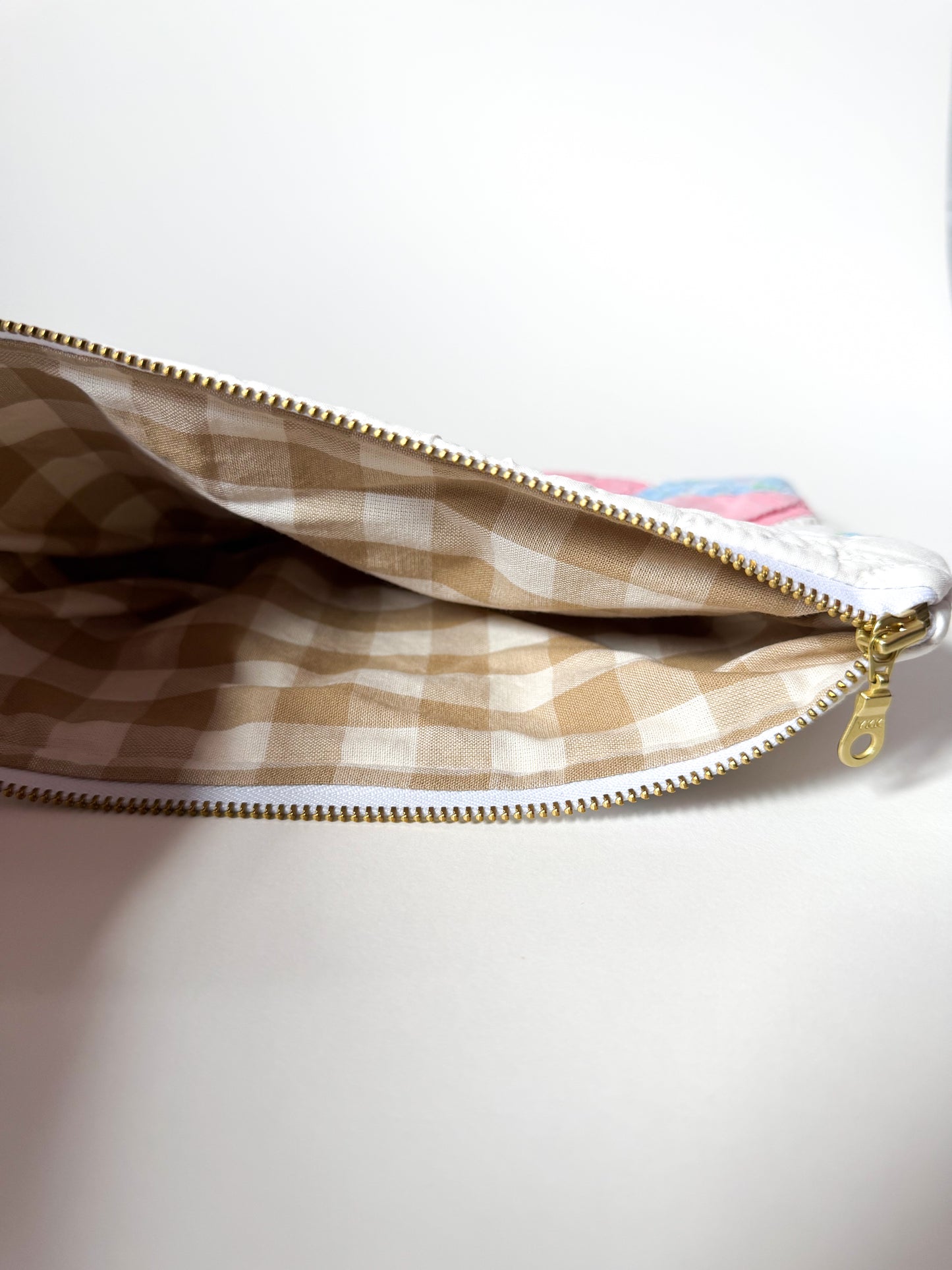 Quilt Zipper Pouch | Large