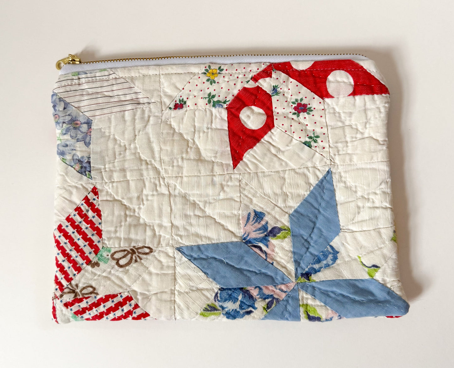 Quilt Zipper Pouch