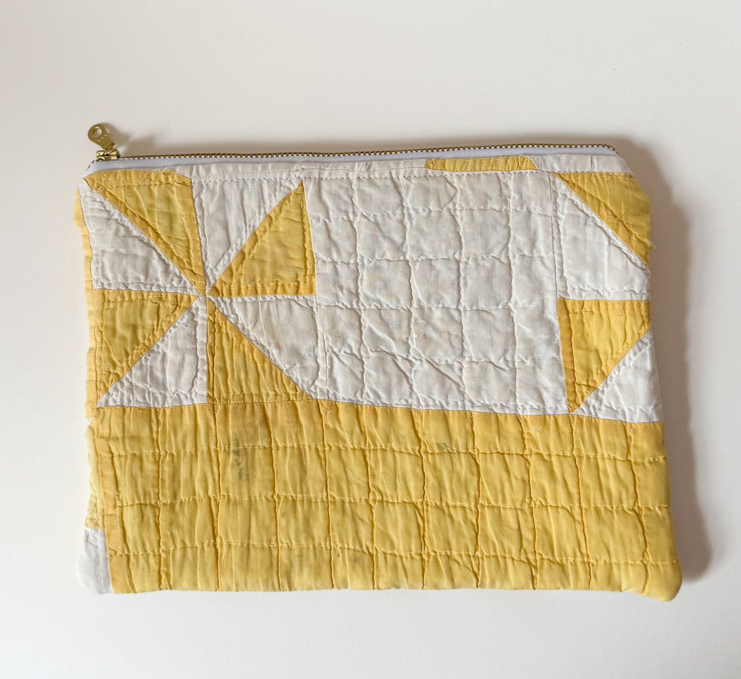 Quilt Zipper Pouch | Large